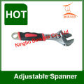 TPR handle adjustable universal spanner wrench